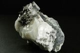 Native Silver in Calcite - Morocco #362781-1
